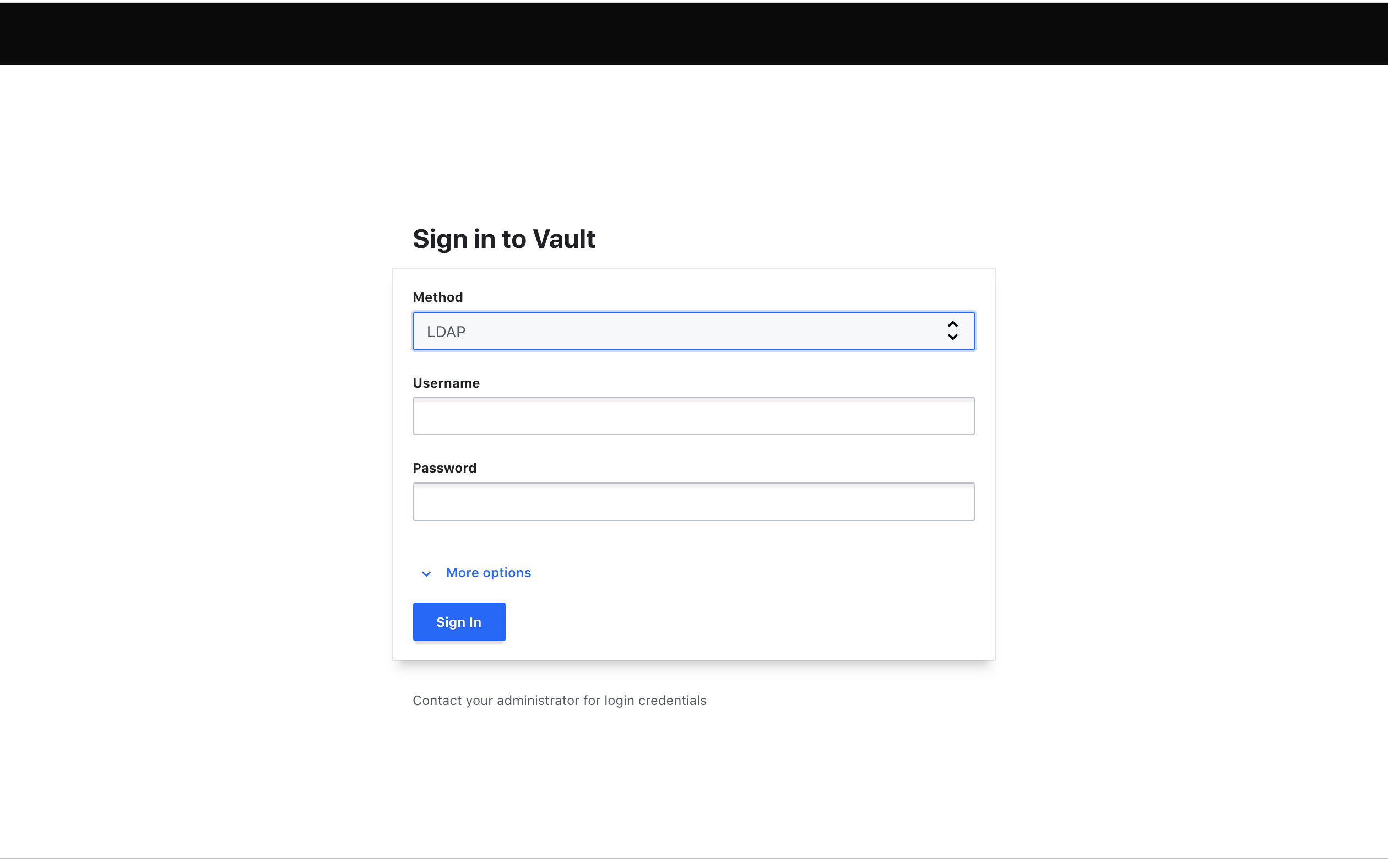 Deployer login